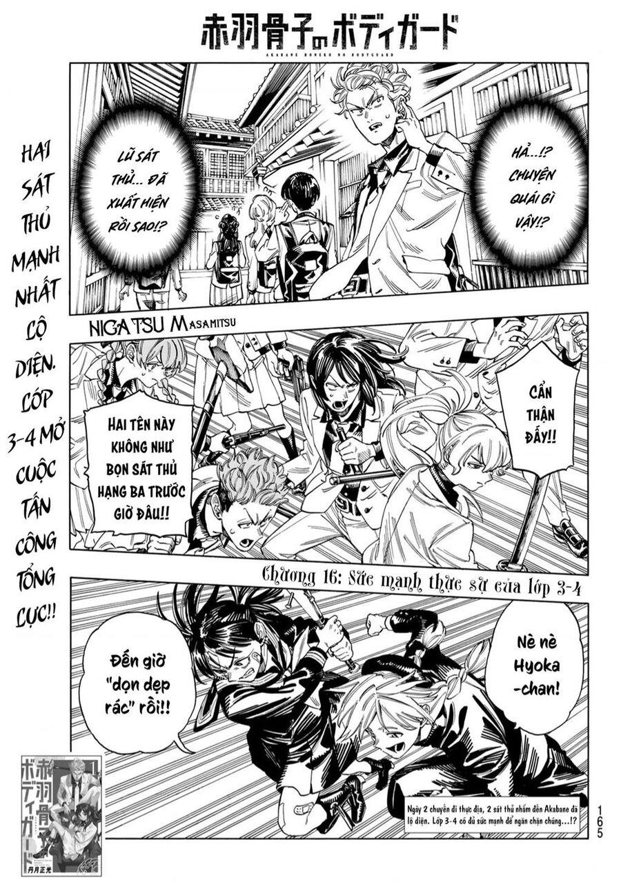 akabane honeko no bodyguard chapter 16 - Trang 1