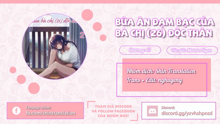 Bữa ăn đạm bạc của bà chị (26) độc thân chapter 13 - Trang 1