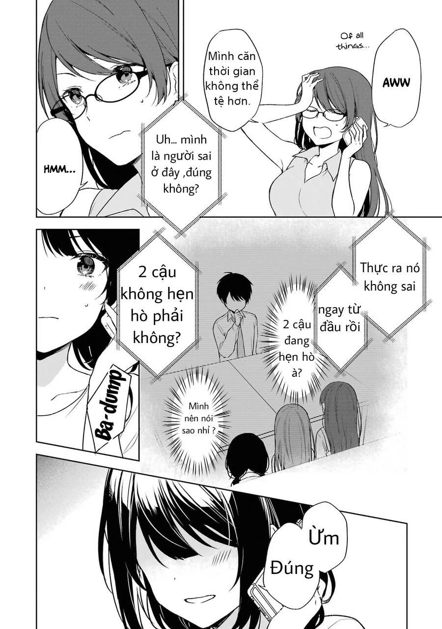 chikan saresou ni natteiru s-kyuu bishoujo wo tasuketara tonari no seki no osananajimi datta chapter 35 - Trang 5
