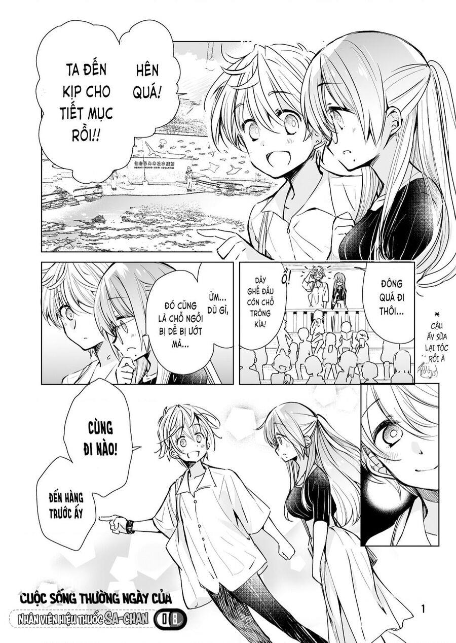 cuộc sống thường ngày của nhân viên hiệu thuốc sa-chan chapter 8 - Trang 1
