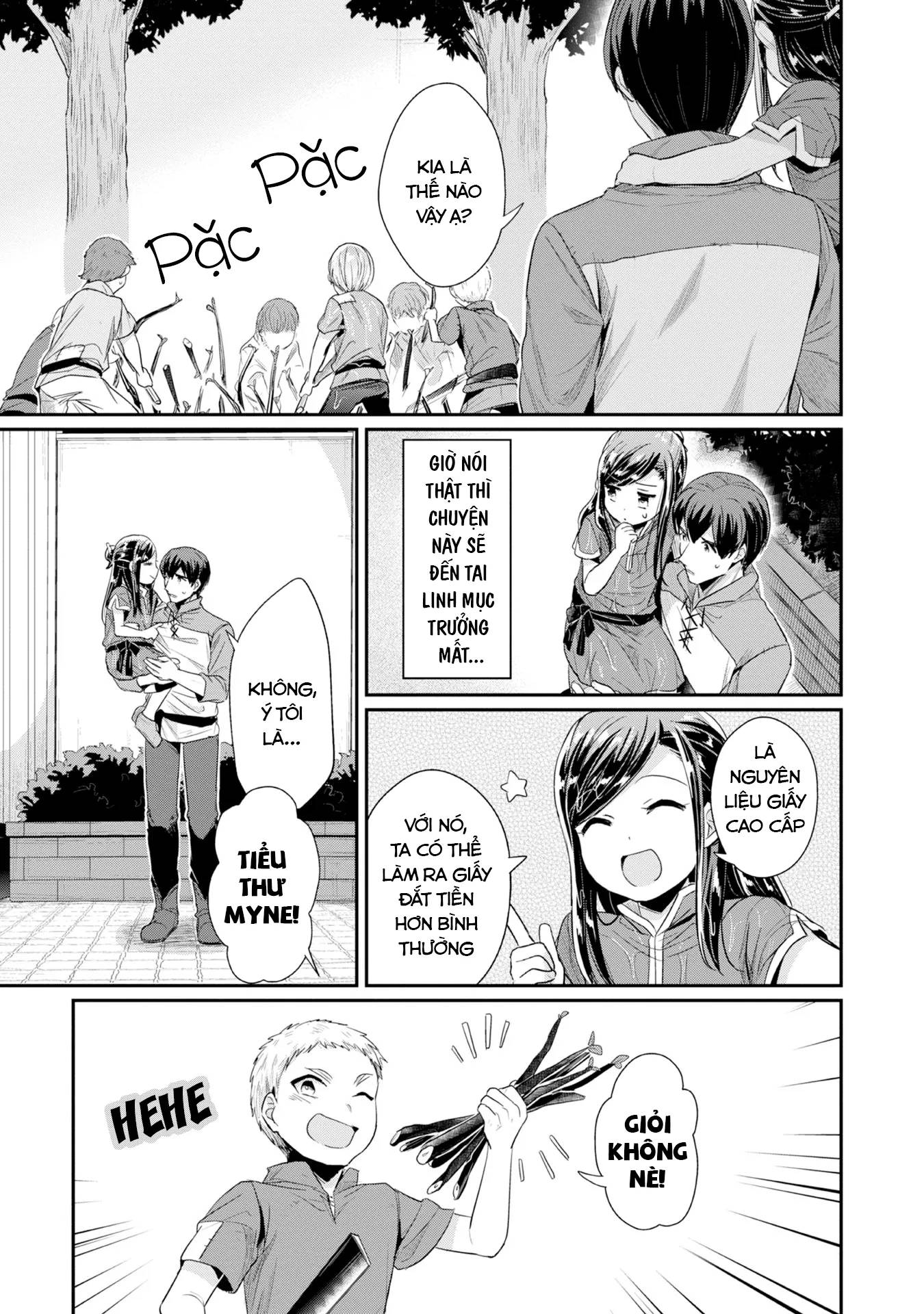 honzuki no gekokujou dai 2-bu: hon no tamenara miko ni naru! chapter 15 - Trang 29