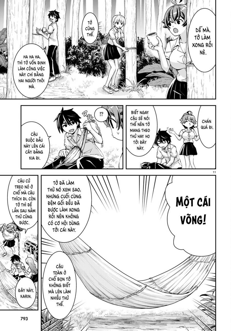isekai yurutto survival seikatsu: gakkou no minna to isekai no mujintou ni tenishitakedo ore dake chapter 23 - Trang 15