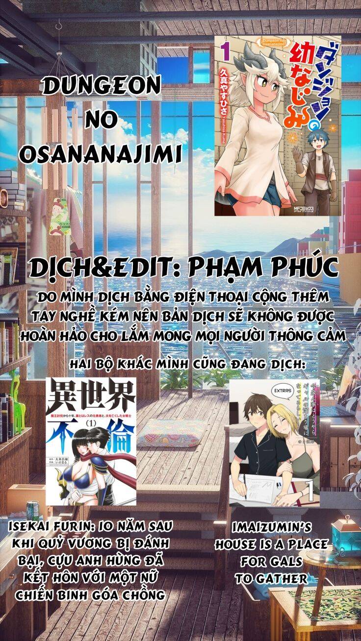 người bạn thuở nhỏ trong hầm ngục chapter 10.5 - Trang 1