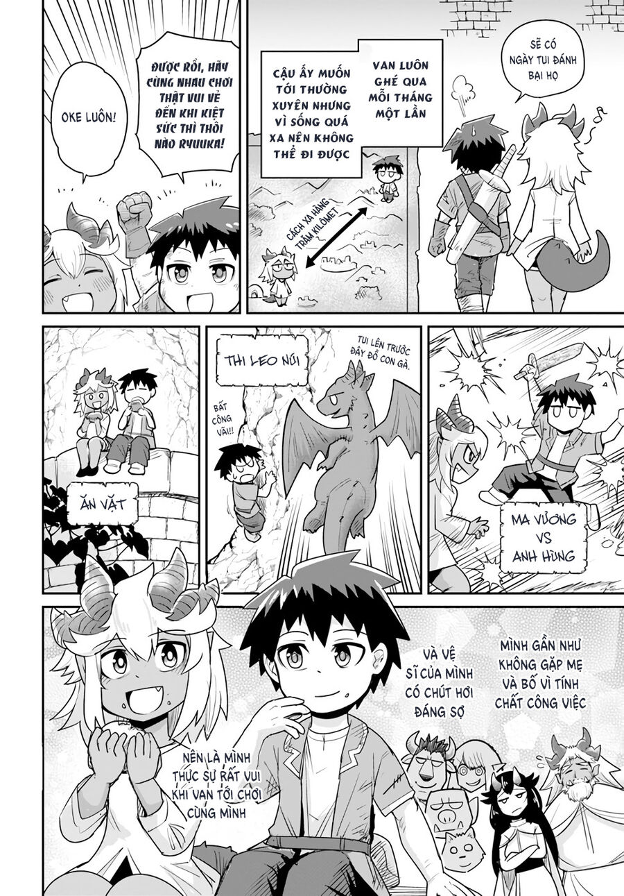 người bạn thuở nhỏ trong hầm ngục chapter 16.5 - Trang 3