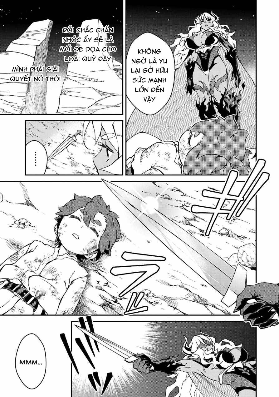 quỷ vương-sama không thể đánh bại hero-kun! chapter 4 - Trang 10