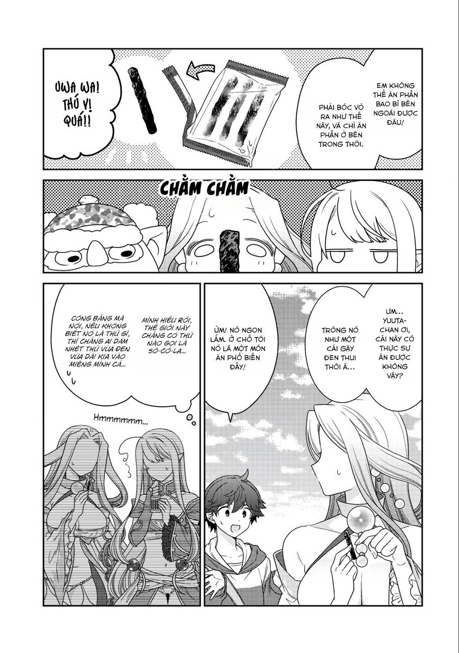 Seirei-Tachi No Rakuen To Risou No Isekai Seikatsu chapter 14 - Trang 21