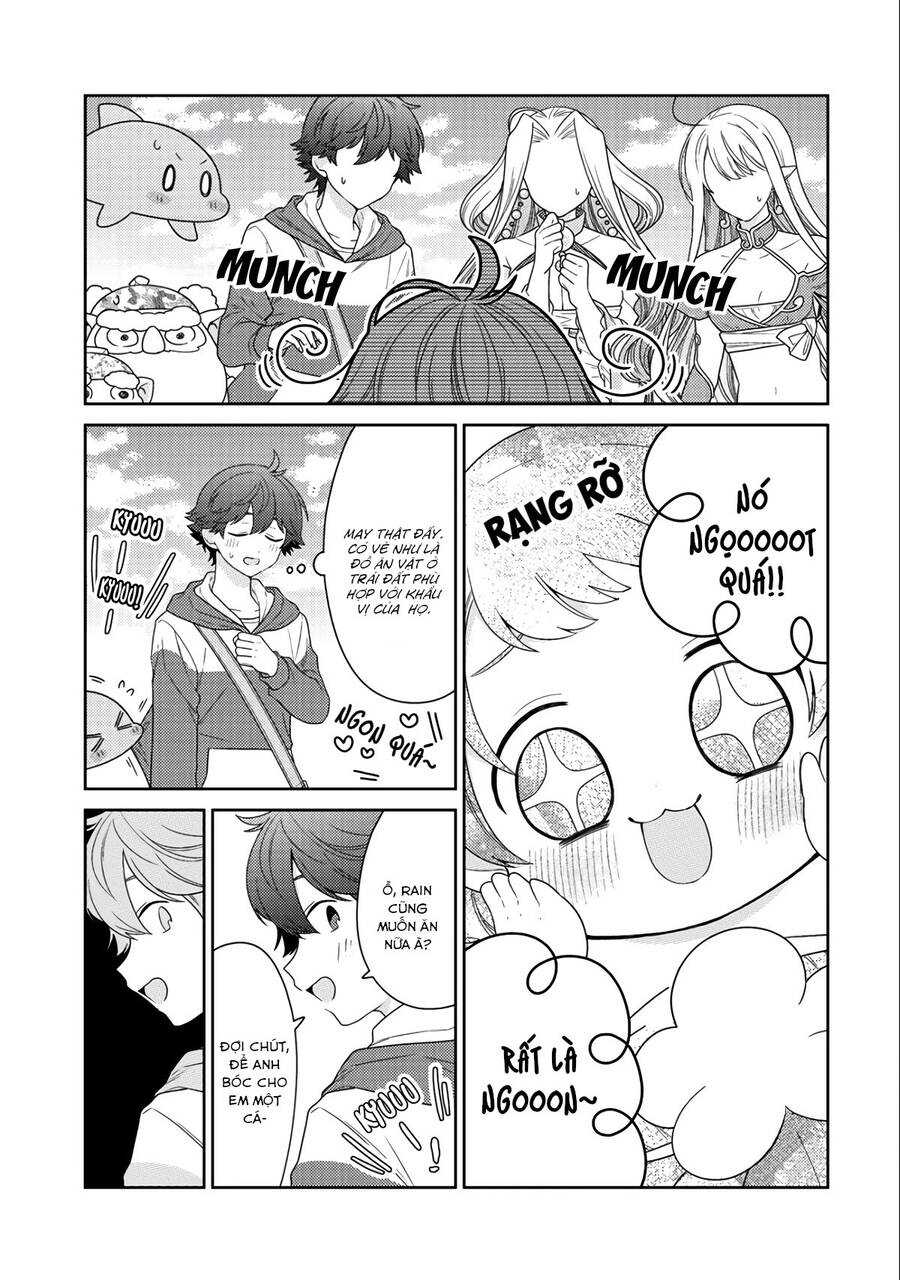 Seirei-Tachi No Rakuen To Risou No Isekai Seikatsu chapter 14 - Trang 23