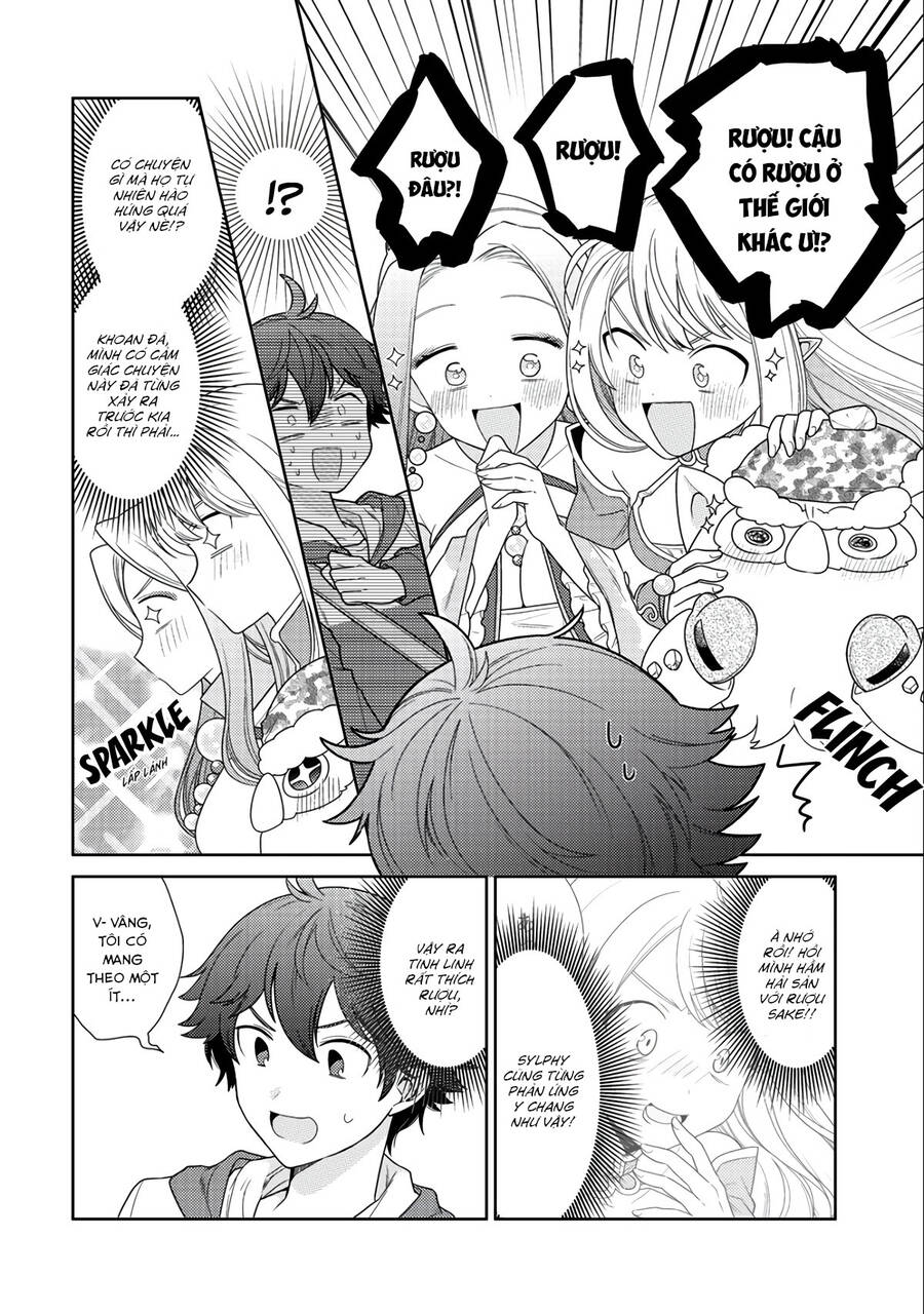 Seirei-Tachi No Rakuen To Risou No Isekai Seikatsu chapter 14 - Trang 28