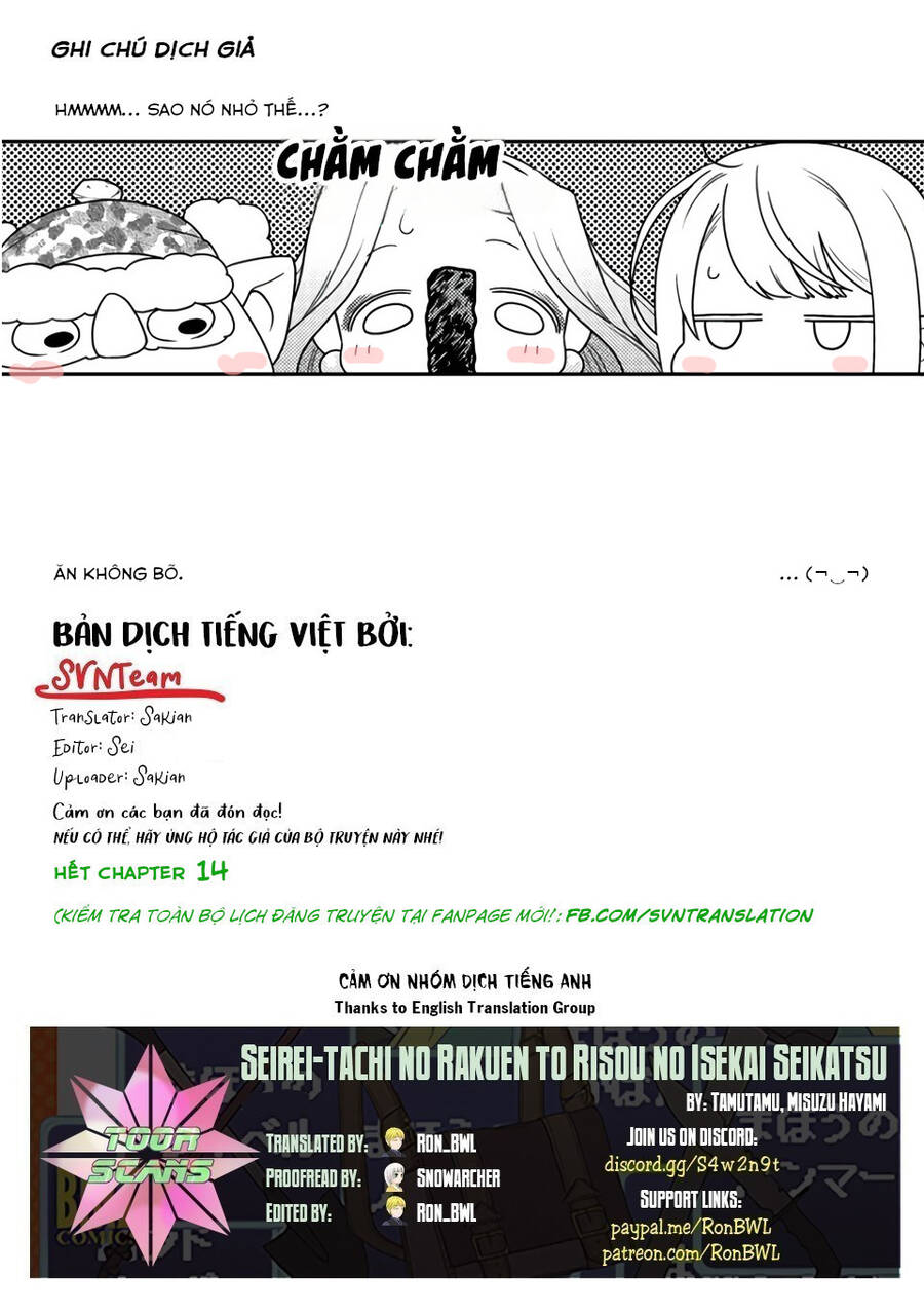 Seirei-Tachi No Rakuen To Risou No Isekai Seikatsu chapter 14 - Trang 31