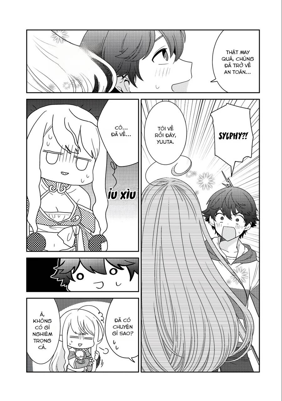 Seirei-Tachi No Rakuen To Risou No Isekai Seikatsu chapter 14 - Trang 7