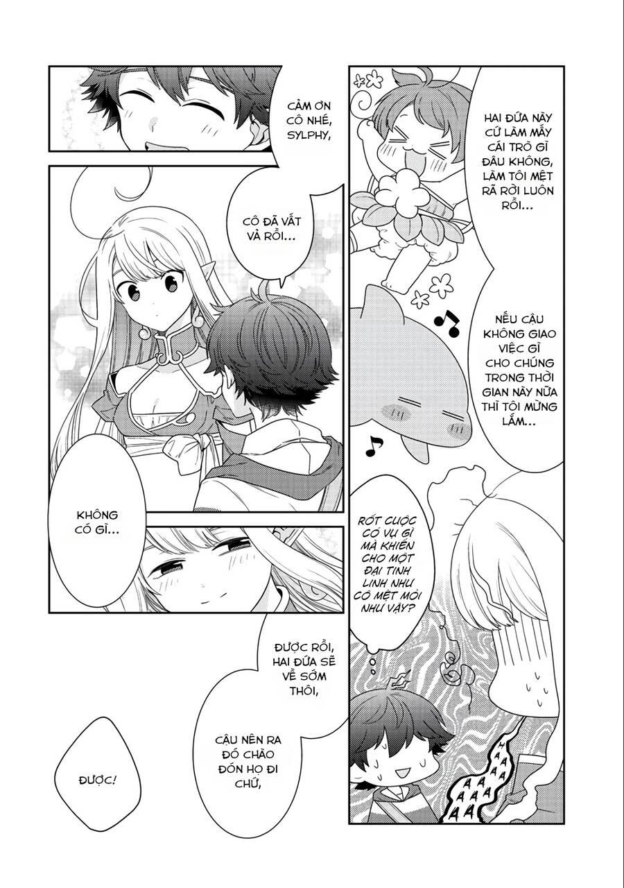 Seirei-Tachi No Rakuen To Risou No Isekai Seikatsu chapter 14 - Trang 8